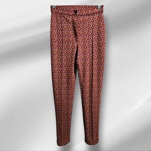 Free People retro geometric patterned pants